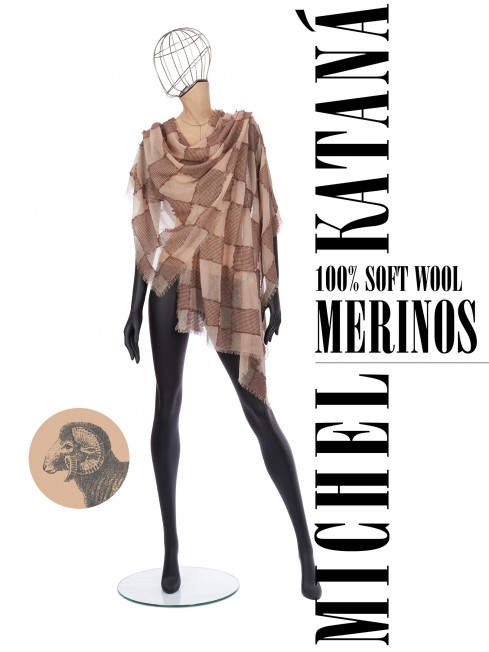 Палантин Унисекс CutTQ.W40_24DMW-1.1/NUCA